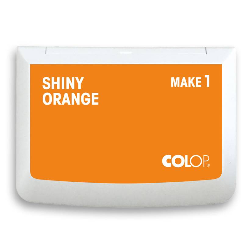 COLOP Stempelkissen MAKE 1 "shiny orange" (90x50 mm)