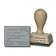 Holzstempel 100 x 50 mm Holzstempel 100 x 50 mm