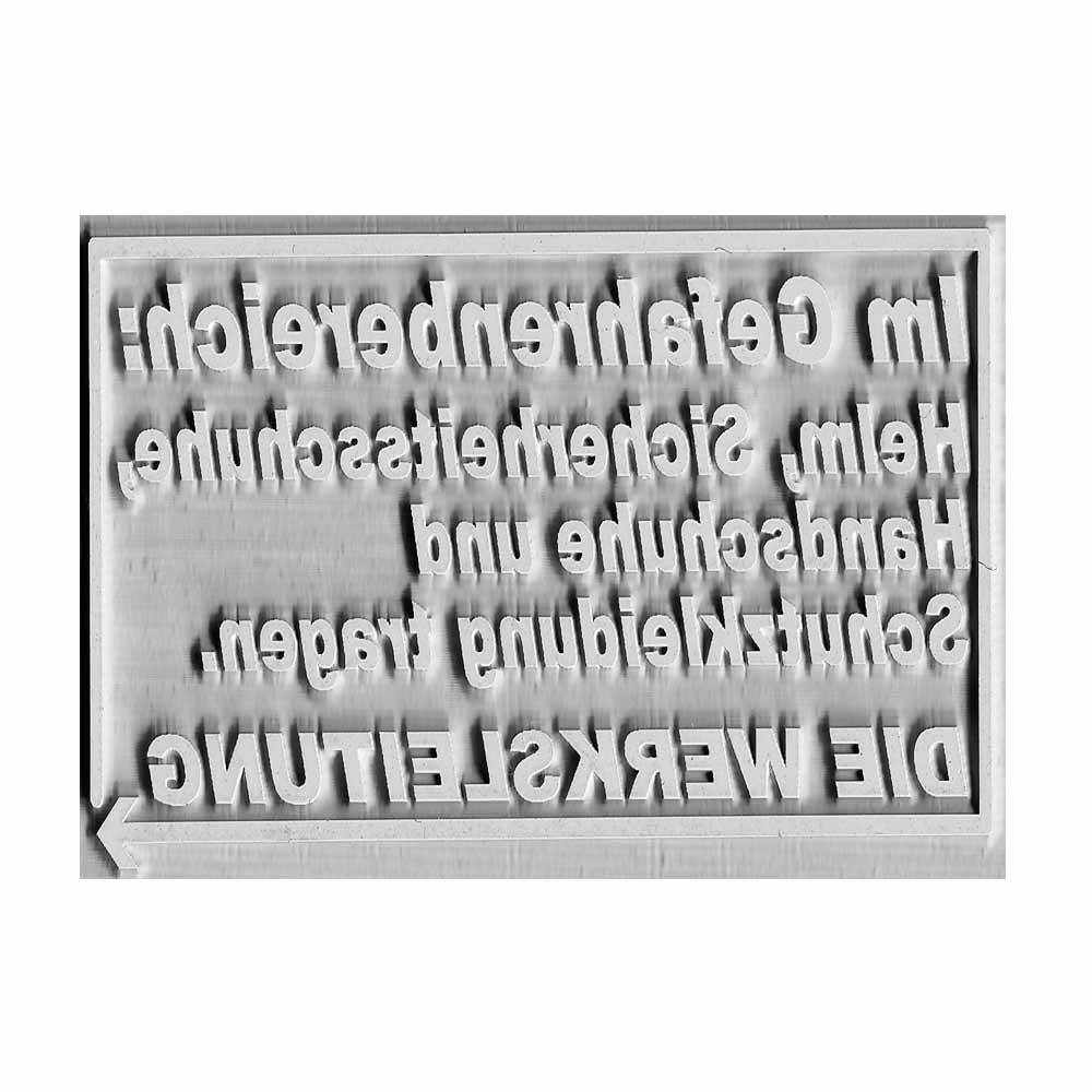 Stempelplatte Trodat 5208 Stempelplatte Trodat 5208