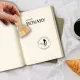 Ex Libris Stempel - Bücherstempel Rund 40mm Motiv Rabe / Dame