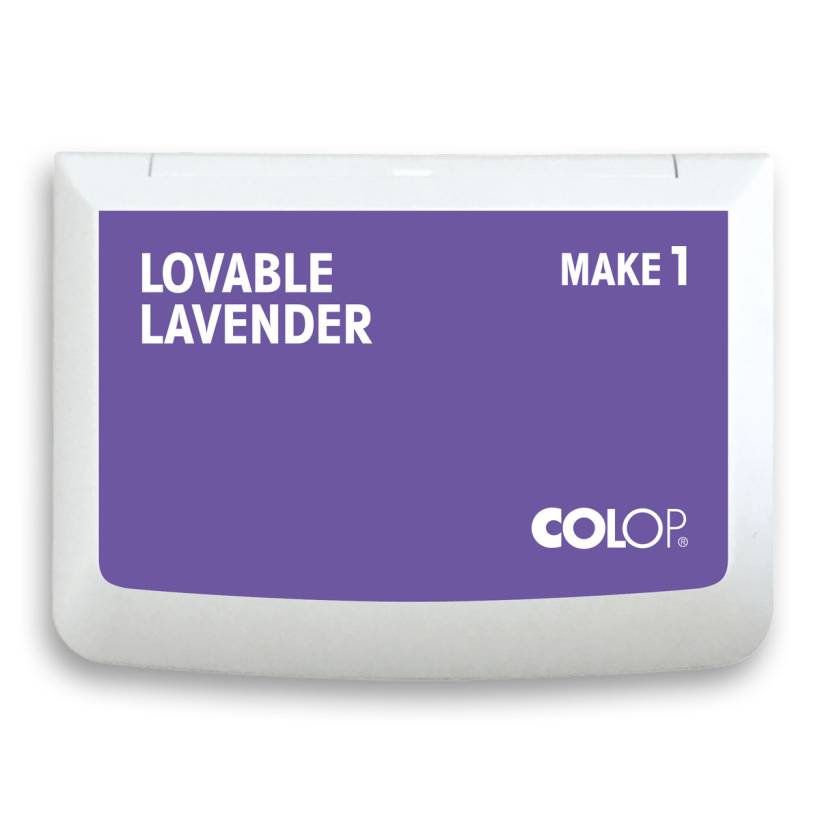 COLOP Stempelkissen MAKE 1 "lovable lavender" (90x50 mm) COLOP Stempelkissen MAKE 1 "lovable lavender" (90x50 mm)