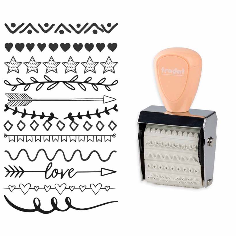 trodat® Creative Mini Stempel + Kissen Set (Zierleisten) trodat® Creative Mini Stempel + Kissen Set (Zierleisten)