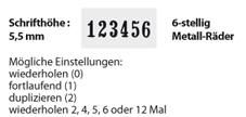 Nummerierer - Vorschau