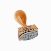 Holzstempel 40x25mm oval