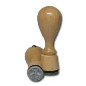 Holzstempel 15 mm rund