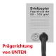 Prägung von unten