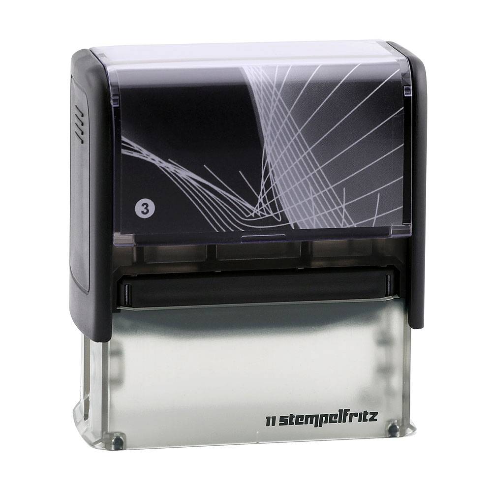 stempelfritz Personalisierter Adressstempel Gr.3 stempelfritz Personalisierter Adressstempel Gr.3