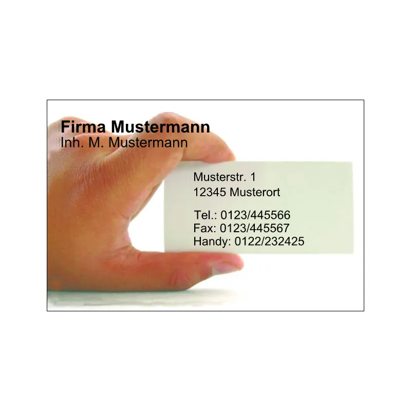 Visitenkarten individuell Visitenkarten individuell