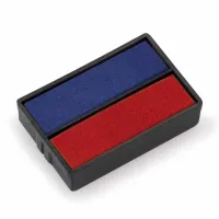 Ersatzkissen Printy Dater 4850 zweifarbig blau-rot Ersatzkissen Printy Dater 4850 zweifarbig blau-rot