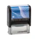 stempelfritz Personalisierter Adressstempel Gr.2 - Schwarz/Blau