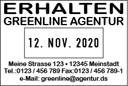Colop S360 Dater Green Line Datumstempel