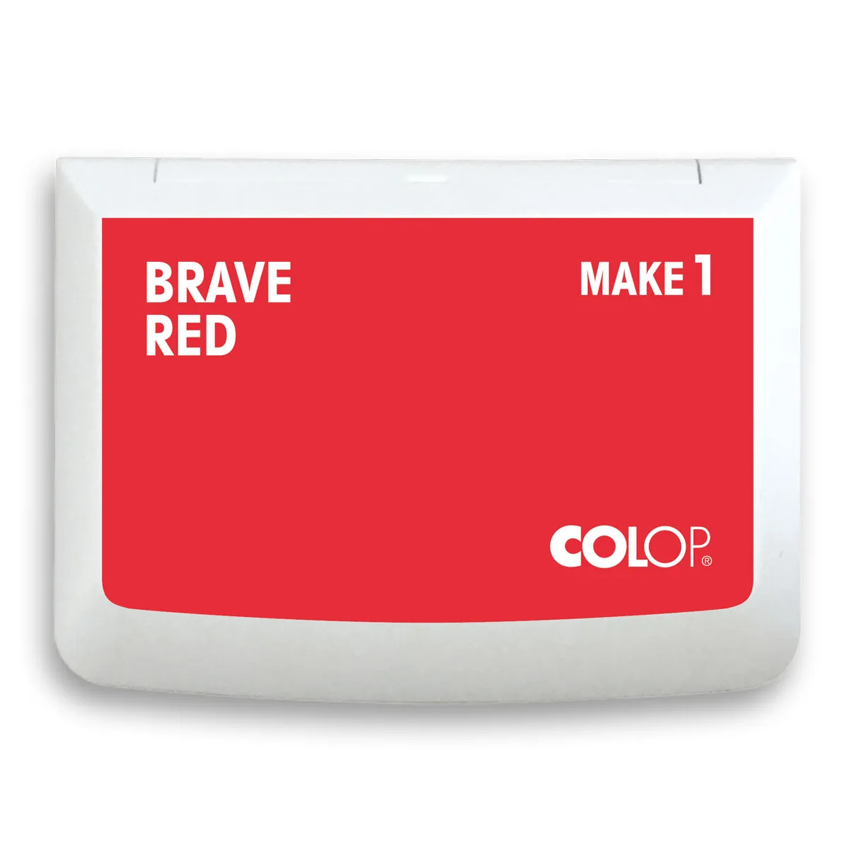 COLOP Stempelkissen MAKE 1 "brave red" (90x50 mm)