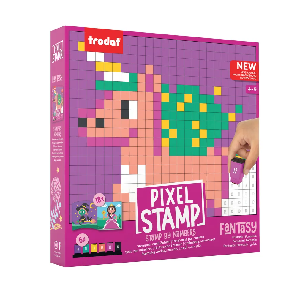 TRODAT Pixel Stamp - Fantasie