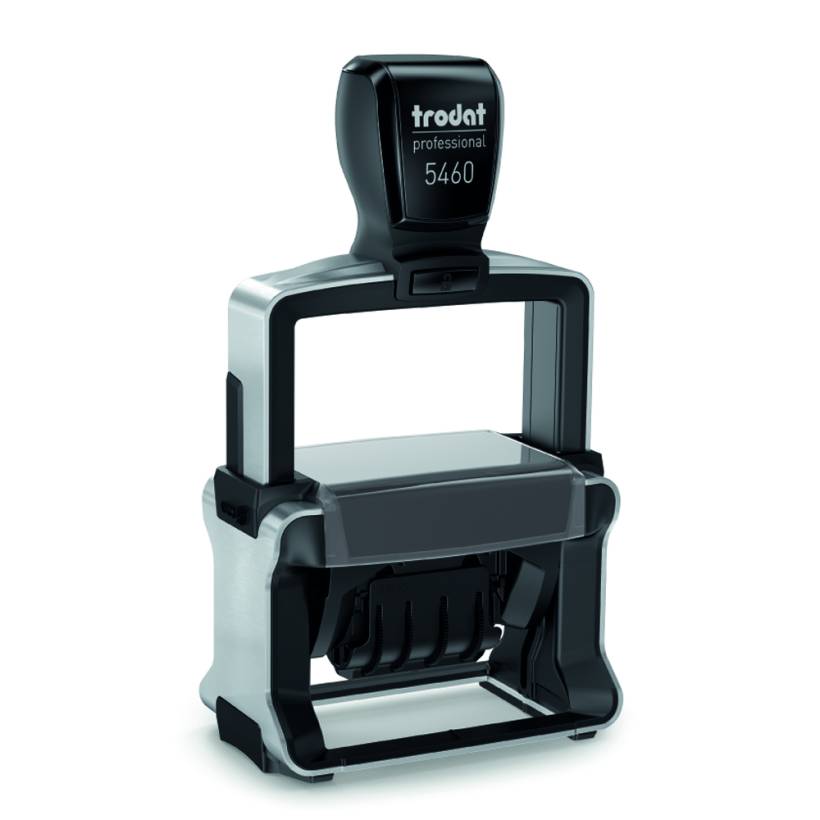 Trodat Professional Dater 5460 Multicolorstempel - schwarz Trodat Professional Dater 5460 Multicolorstempel - schwarz