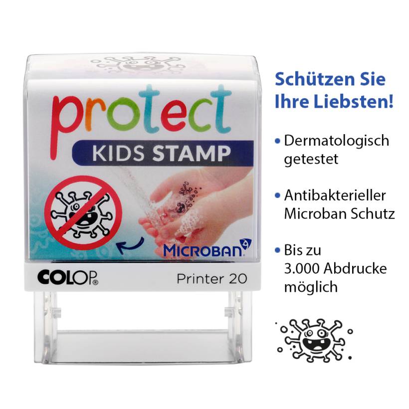 Protect Kids Stamp 1 Protect Kids Stamp 1
