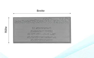 Ersatzplatten nach Größe