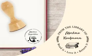 Ex Libris Stempel