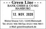 Colop 2660 Dater Green Line Vorschau Colop 2660 Dater Green Line - Vorschau