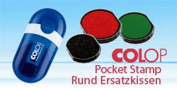 Ersatzkissen Colop Colop Pocket Stamp Rund