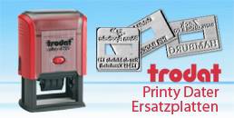 Printyline Dater Ersatzplatte