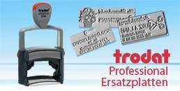 Trodat Professional Ersatzplatten